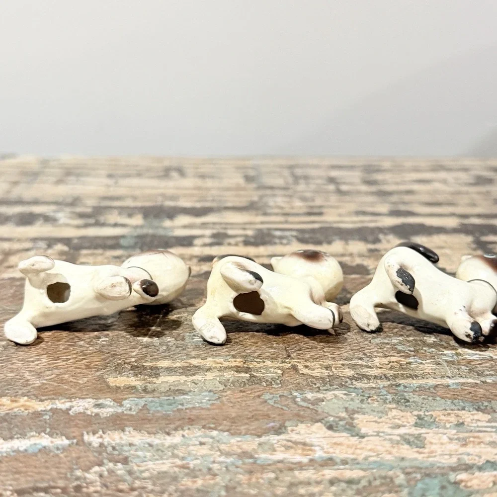 Siamese Cat Figurines‎ Lot Of 3 Ceramic Mini Hagen Renaker Kitten Blue Eyes